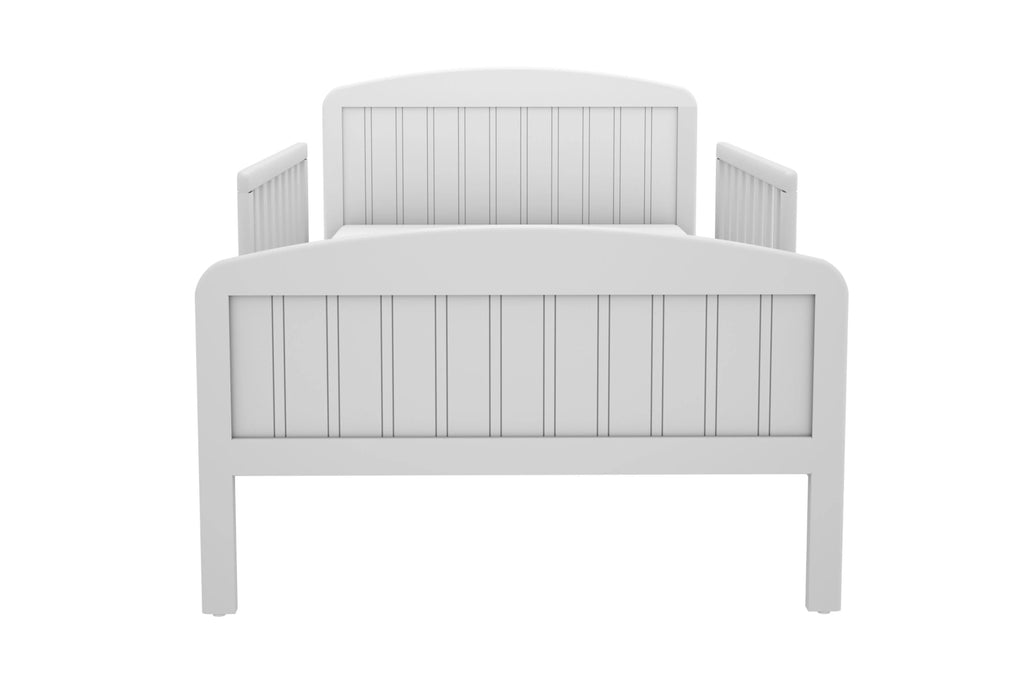 Off-White Wooden Toddler Bed H371582