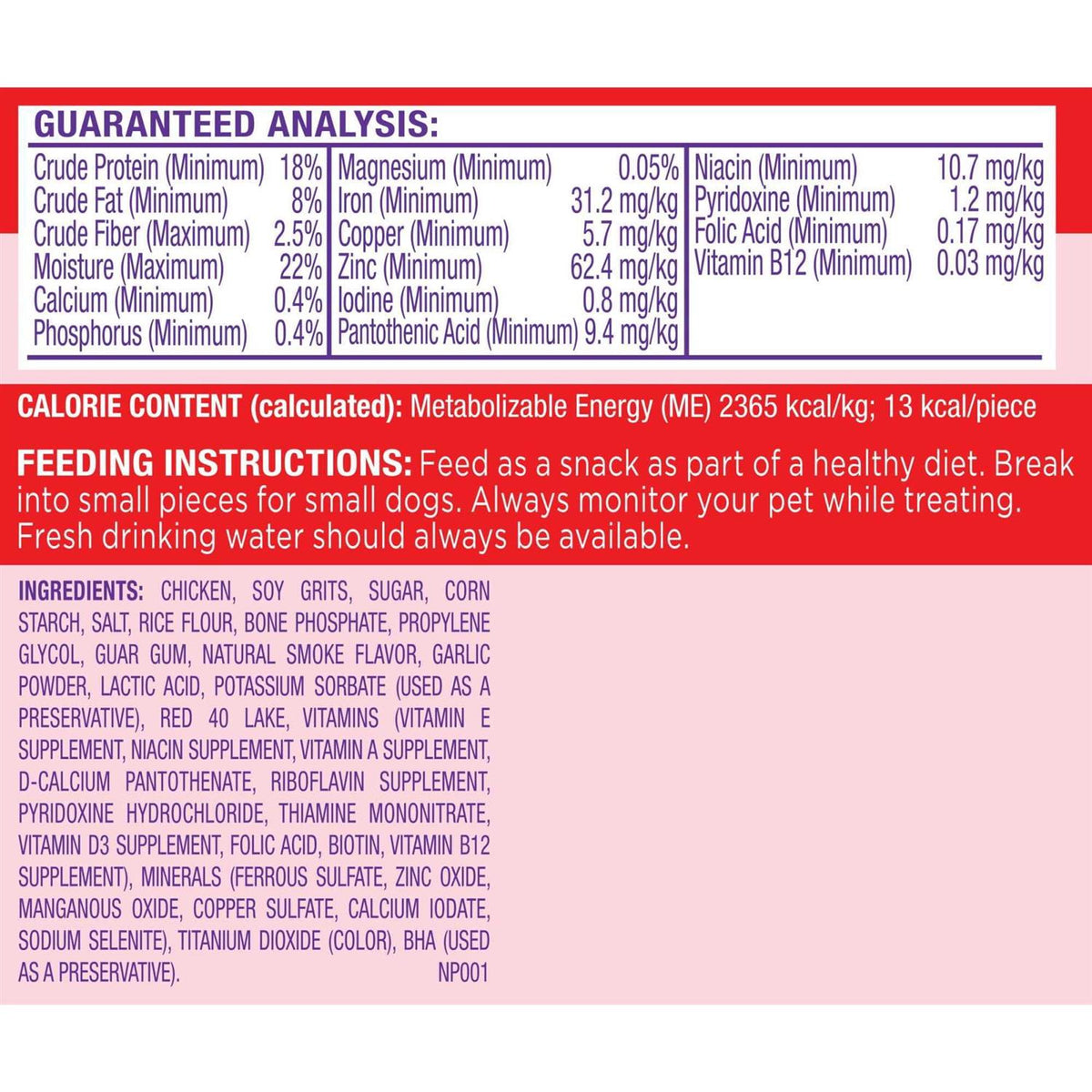 Soft & Chewy Dog Treats G1322