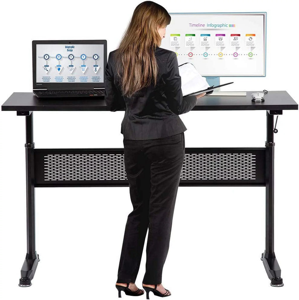 55In Electric Height Adjustable Standing Desk T332