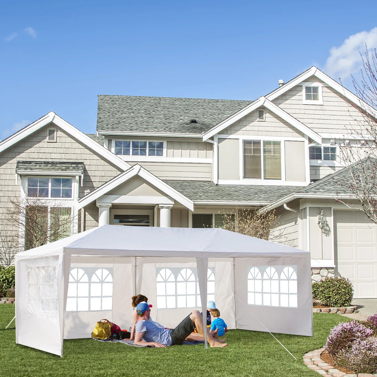10' X 30' Canopy Tent with 8 Side Walls Z1705