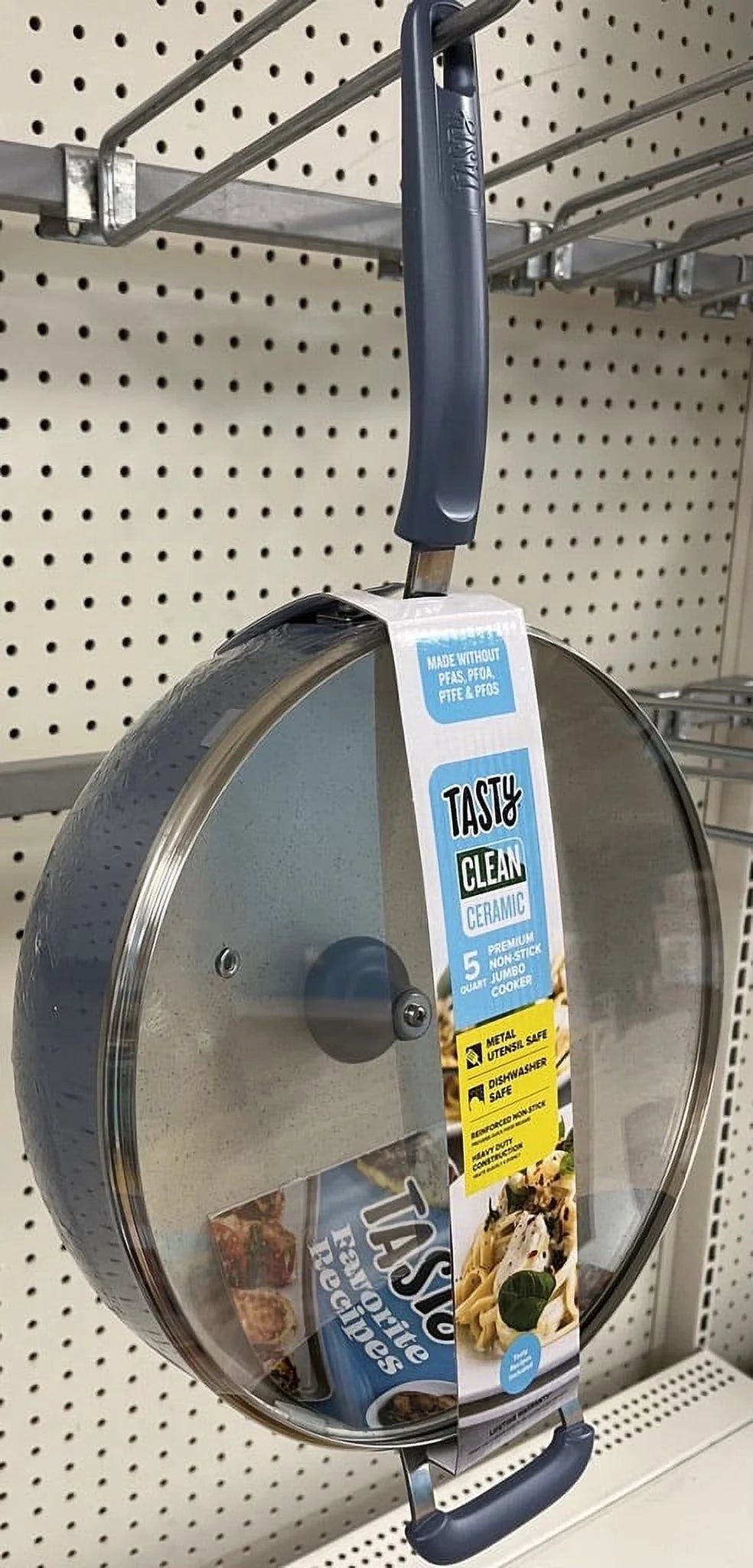 Blue 5 Quart Ceramic Non-Stick Sauté Pan M97704
