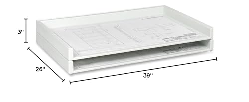 White Stack Tray C8386