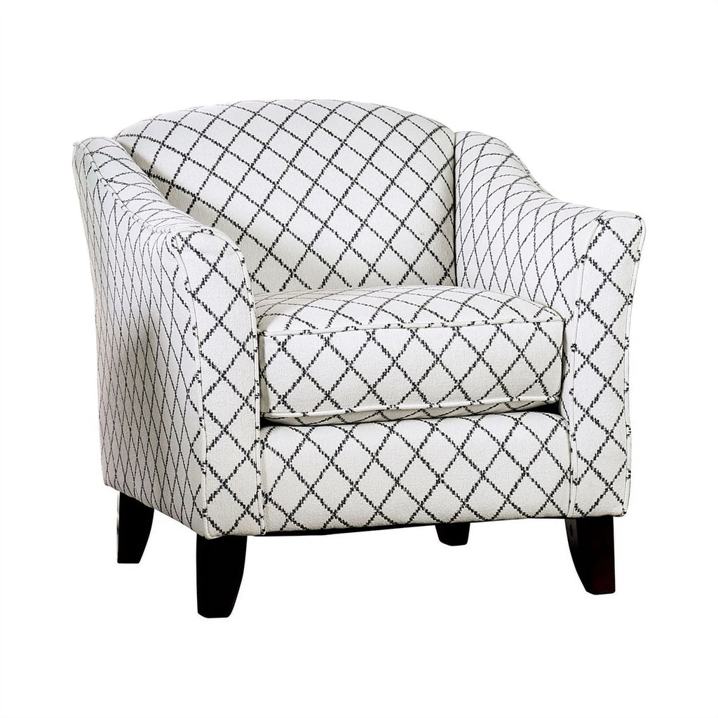 Bluish Gray Fabric 3-Piece Sofa Set N38213