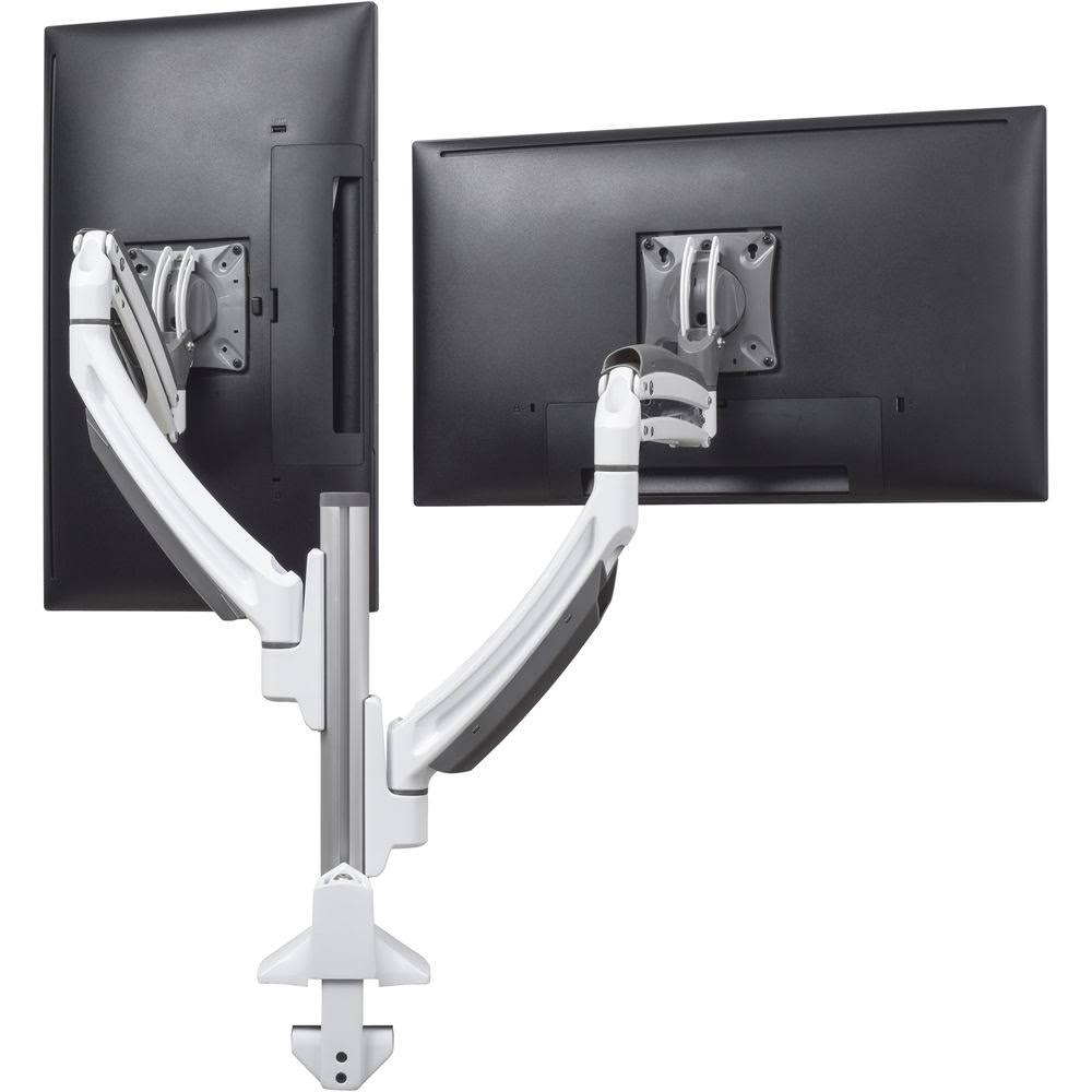 White Dual Dynamic Column Mounts G59955