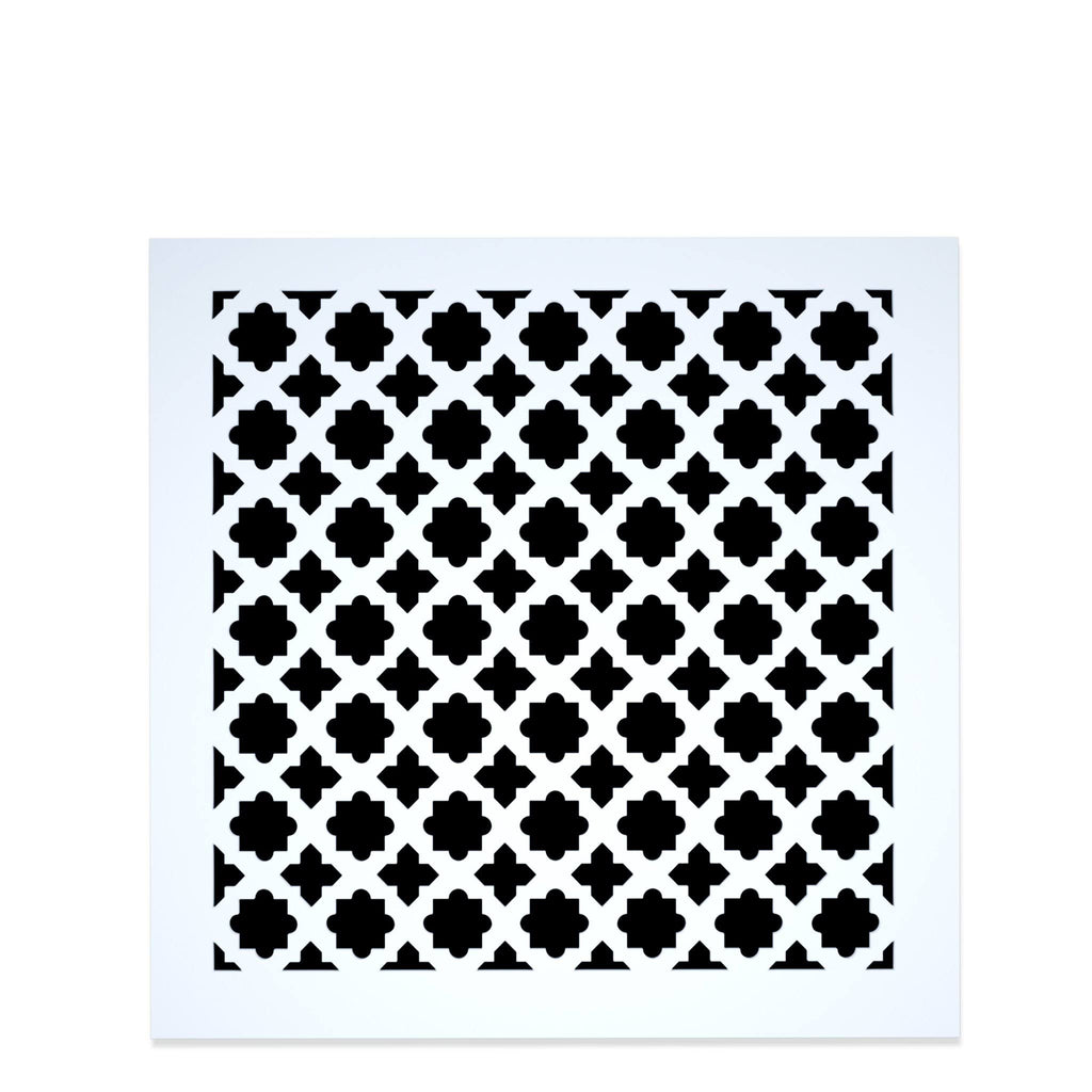 White Acrylic Air Vent Cover Grille 14x22 Duct Opening Z531340
