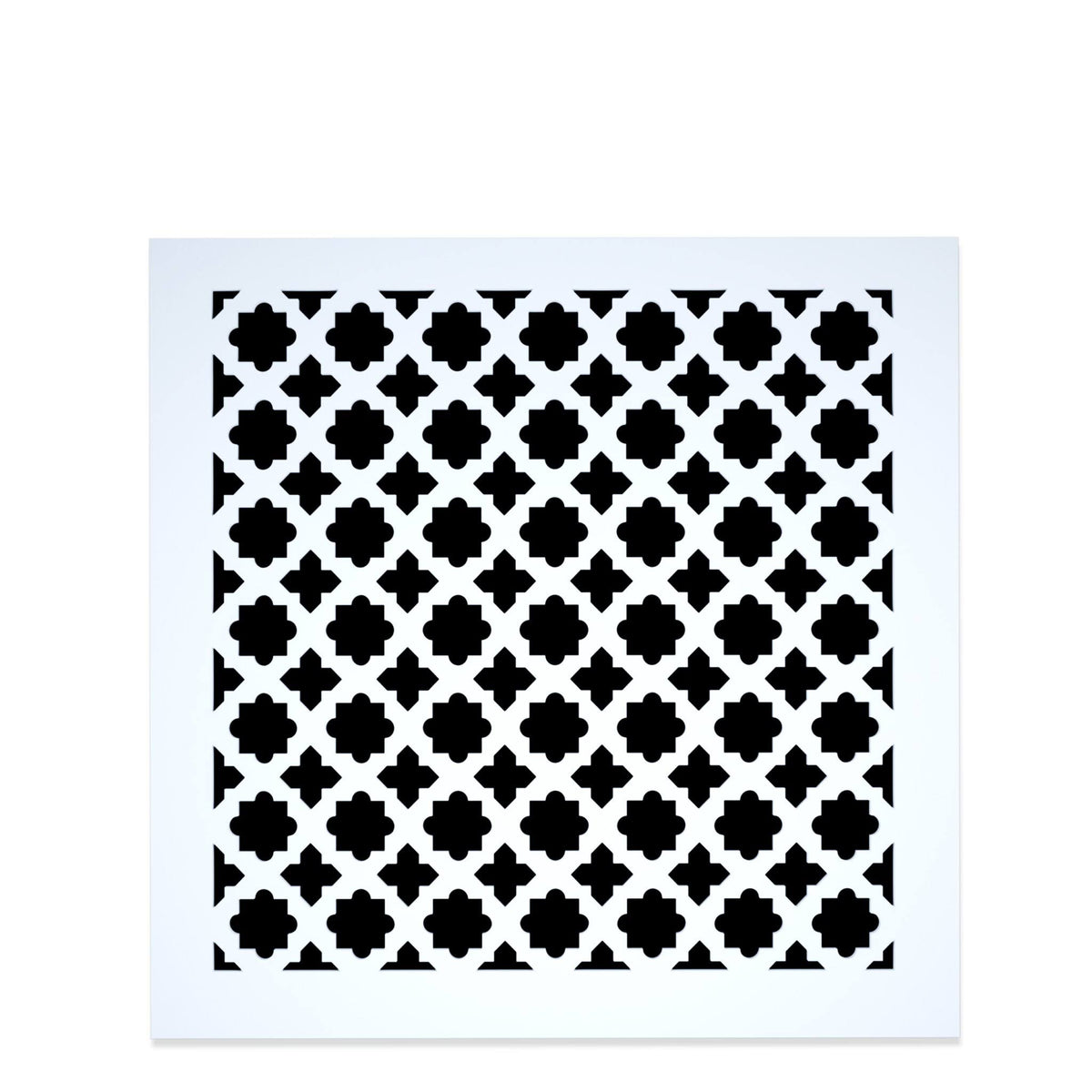 White Acrylic Air Vent Cover Grille 14x22 Duct Opening Z531340