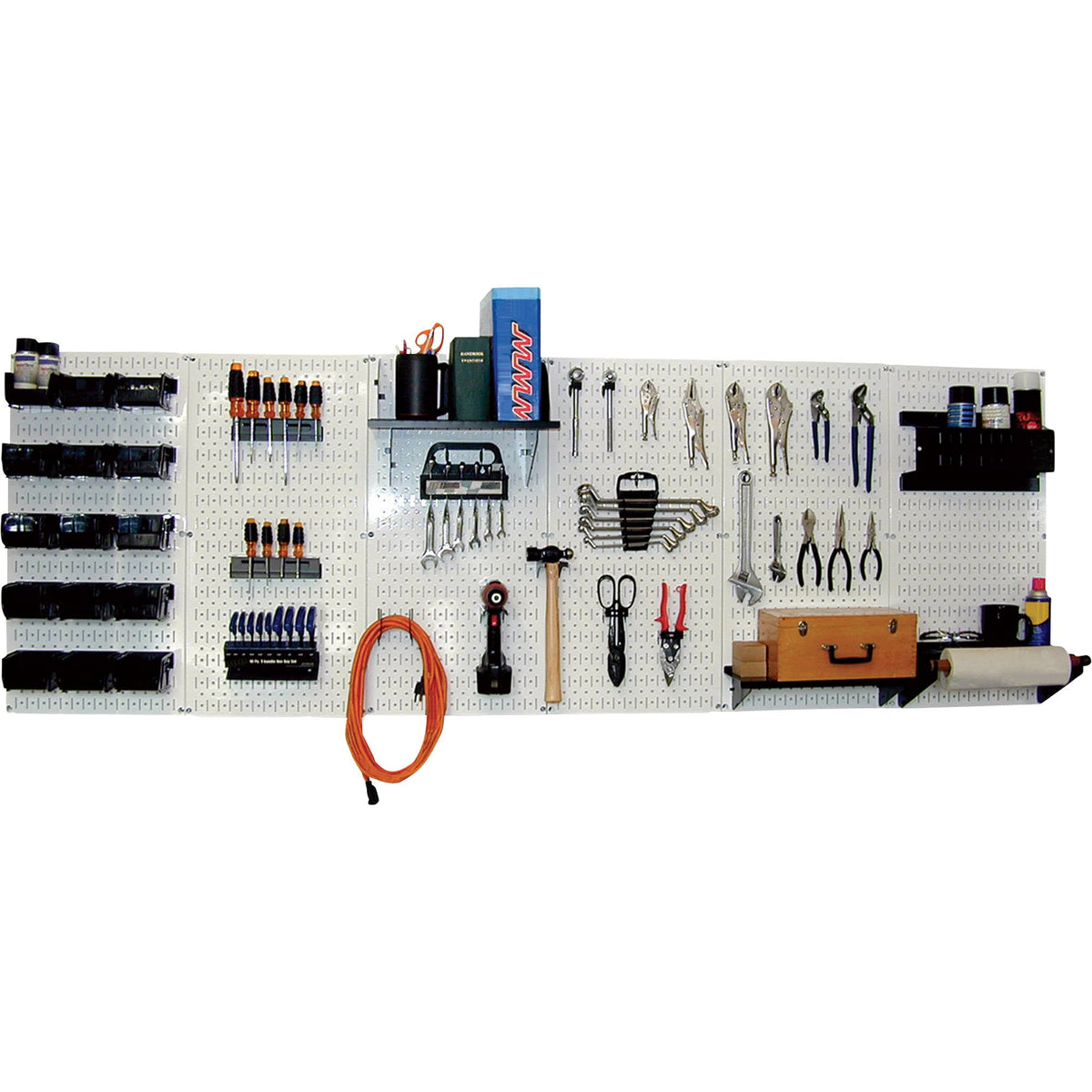 White Pegboard, 32 in. H, 48 in. W Y286