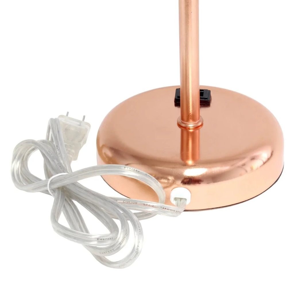 Pink Stick Lamp with Fabric Shade R8505