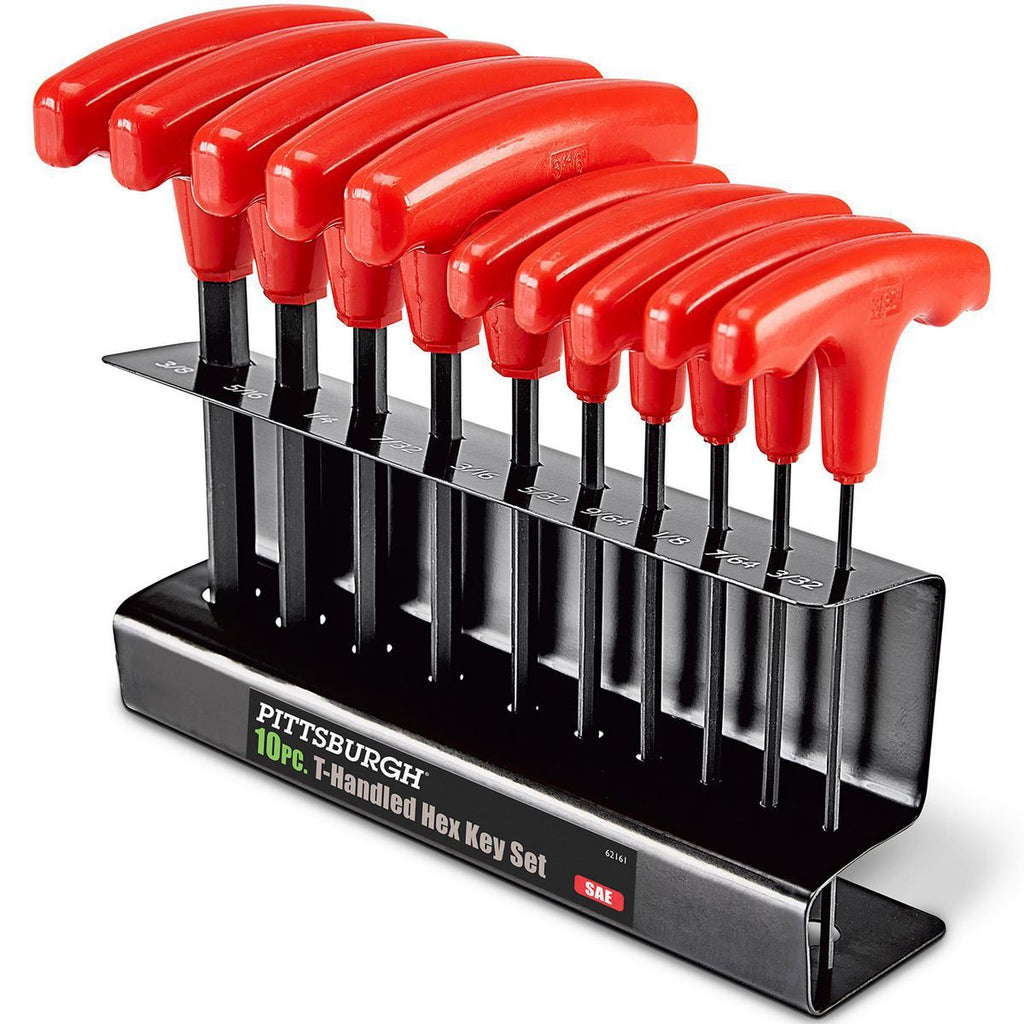 10 Piece SAE T-Handle Hex Key Set P979