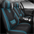 Blue & Black Car Seat Covers Full Set Y5127