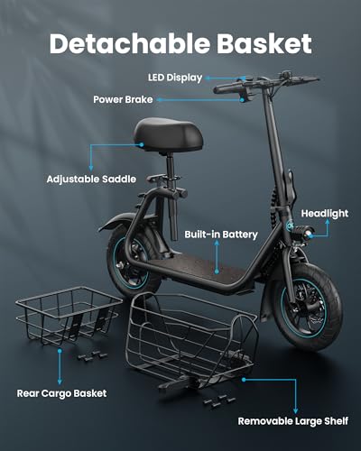 Electric Scooter with Seat J71047