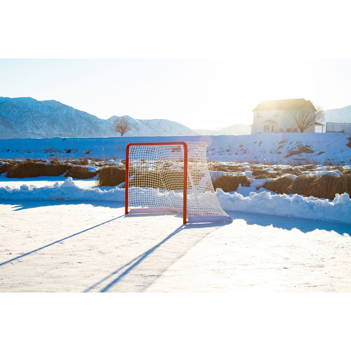 Red Hockey Goal W1107