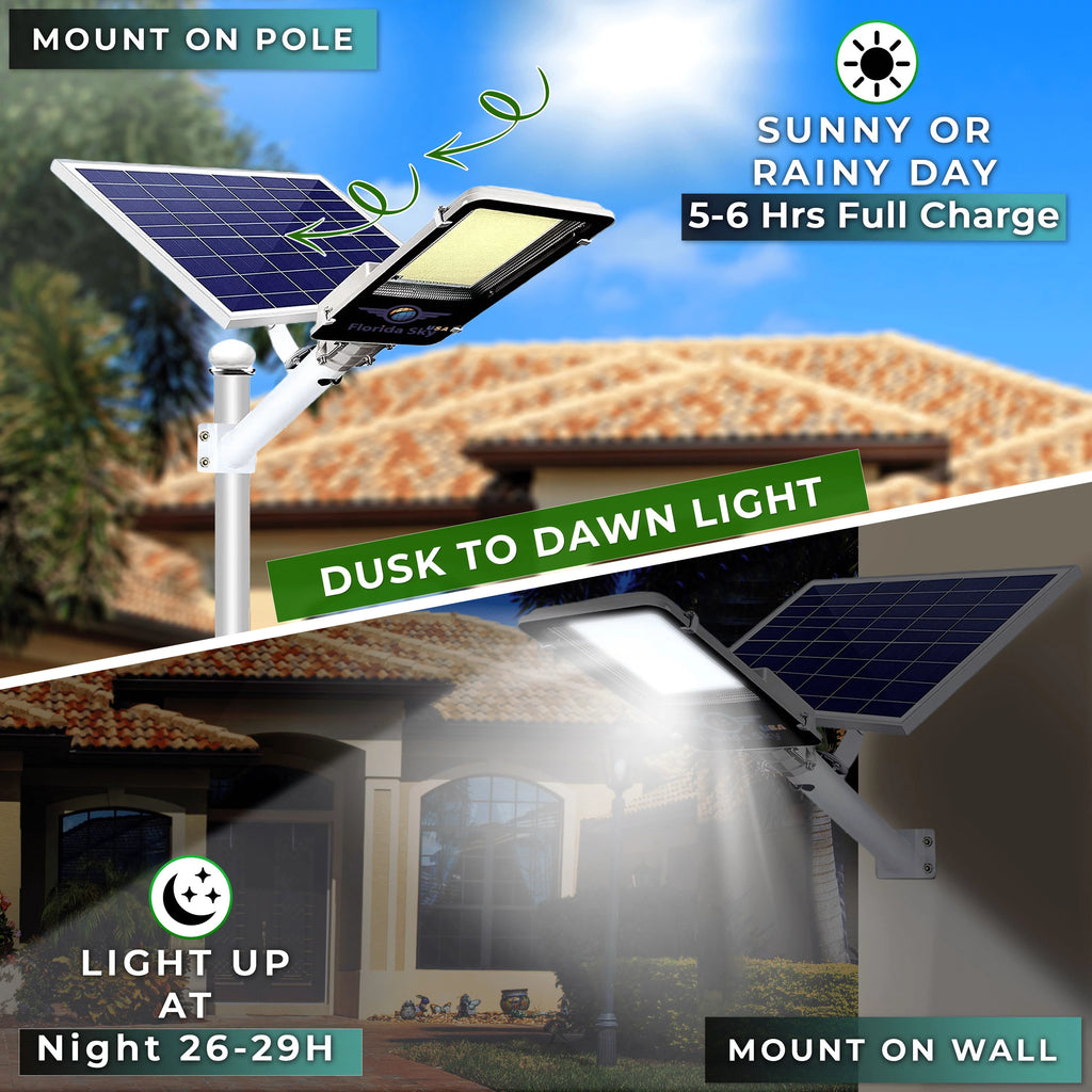 3400 Watt Solar LED Street Light with Remote S23437
