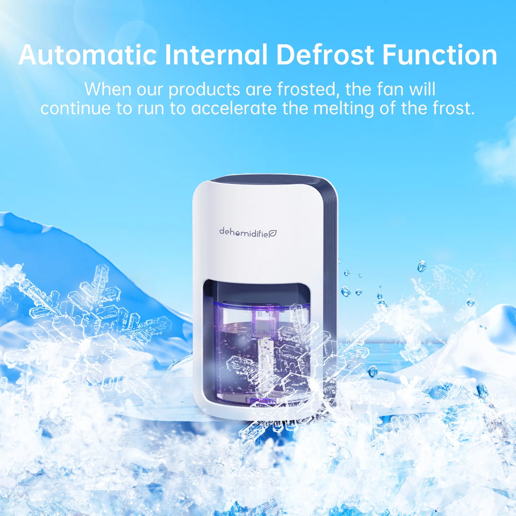 1200ml Ultra Quiet Dehumidifier with Automatic Defrosting C843